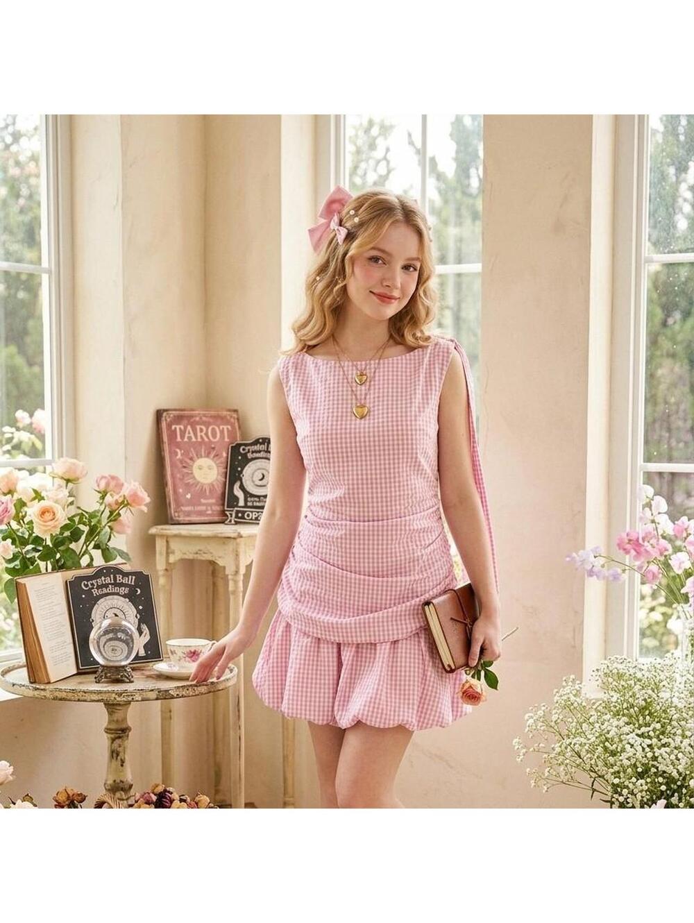 Fashion Nova Women's Pink Dress
